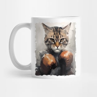 Cat Boxing Mug